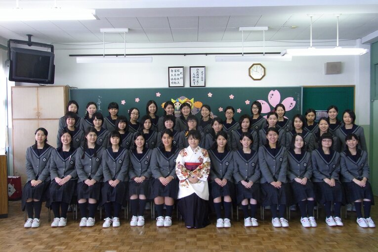 祝卒業　製菓コース３年生37名