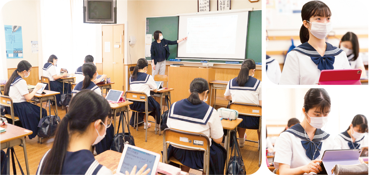 令和3年度新入生全員にタブレットを導入